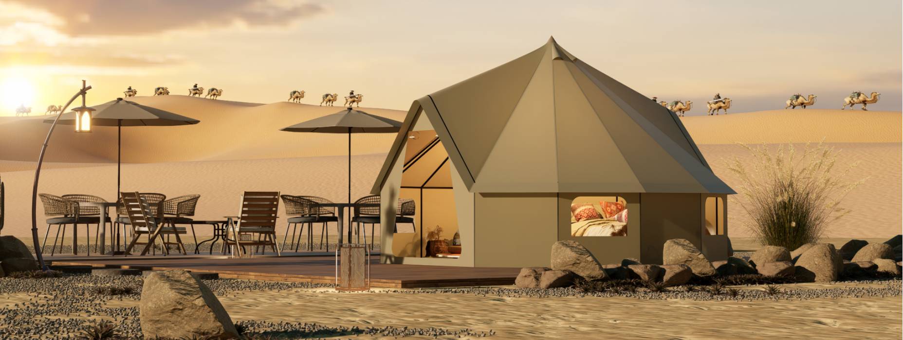 青河县露营酒店帐篷产品